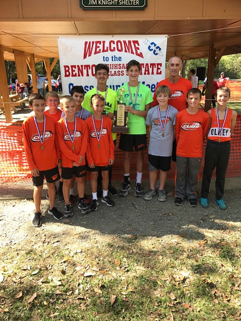 2017 Class L Boys Cross Country State 2nd Place - Olney