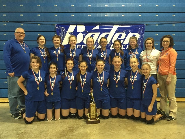 2016 Class M Volleyball 2nd Place Okawville