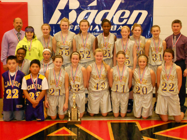 2012 - Class L Girls Basketball 4th Place - Carlyle