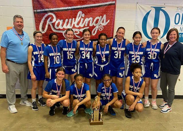 2023 Girls Basketball Class L 4th Place Wolf Branch