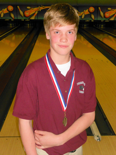 2012 Bowling - Boys State Champ - Clayton Hartman - Collinsville