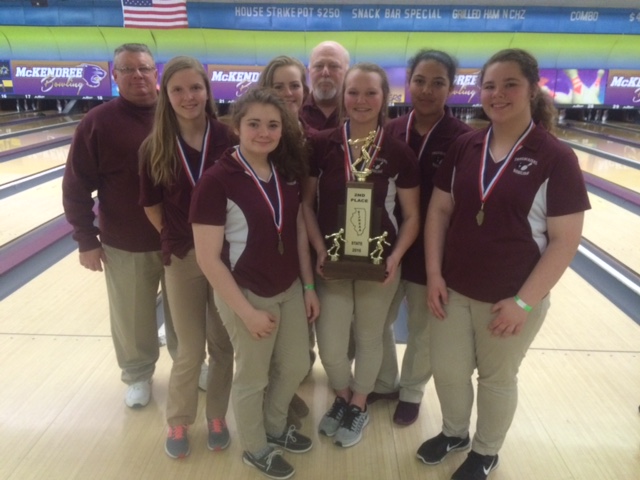 2016 Girls Bowling 2nd Collinsville
