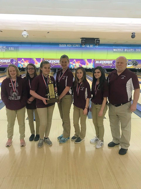 2018 Girls Bowling 2nd Collinsville