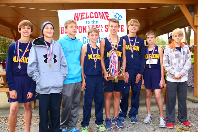 2014-Class-L-Boys-Cross-Country-2nd-Place-Marion