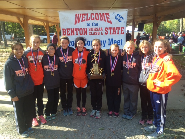 2015 Class L Cross Country Girls 4th Place - Waterloo
