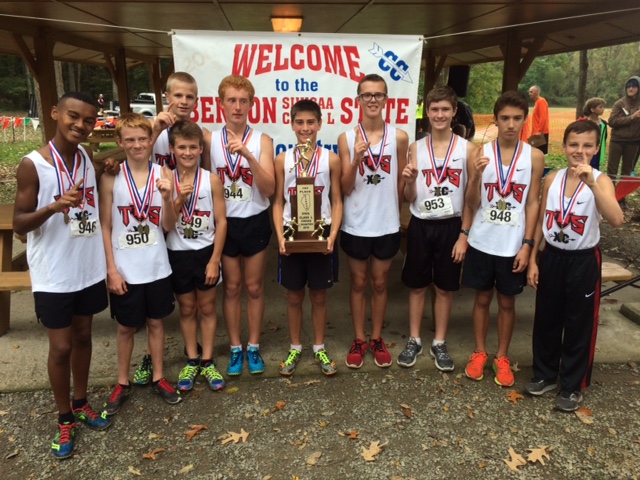 2016 Boys Class L Cross Country State Champions - Triad
