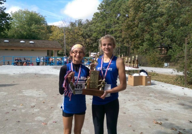 2016 Girls Class S Cross Country 4th Place - Woodlawn