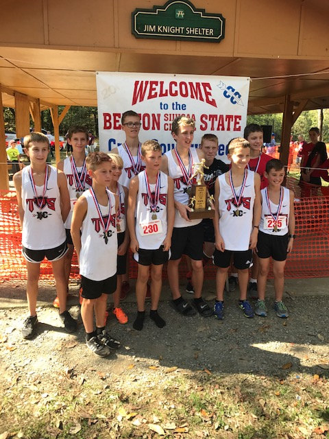 2017 Class L Boys Cross Country State 3rd Place - Triad