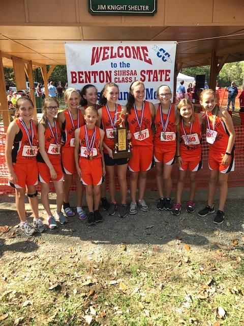 2017 Class L Girls Cross Country State 2nd Place - Waterloo