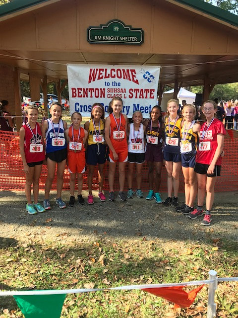 2017 Class L Girls Cross Country State Top 10 Individuals