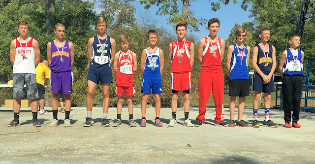2017 Class S Boys Cross Country State Top 10 Individuals