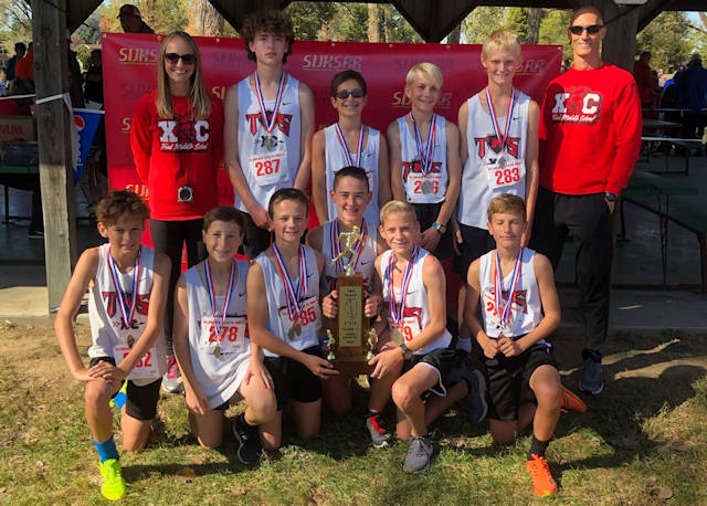 2019 SIJHSAA Boys Cross Country Class L 1st Place Triad