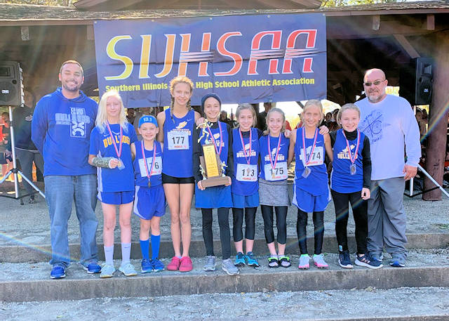 2019 SIJHSAA Girls Cross Country Class S 2nd Place Jonesboro