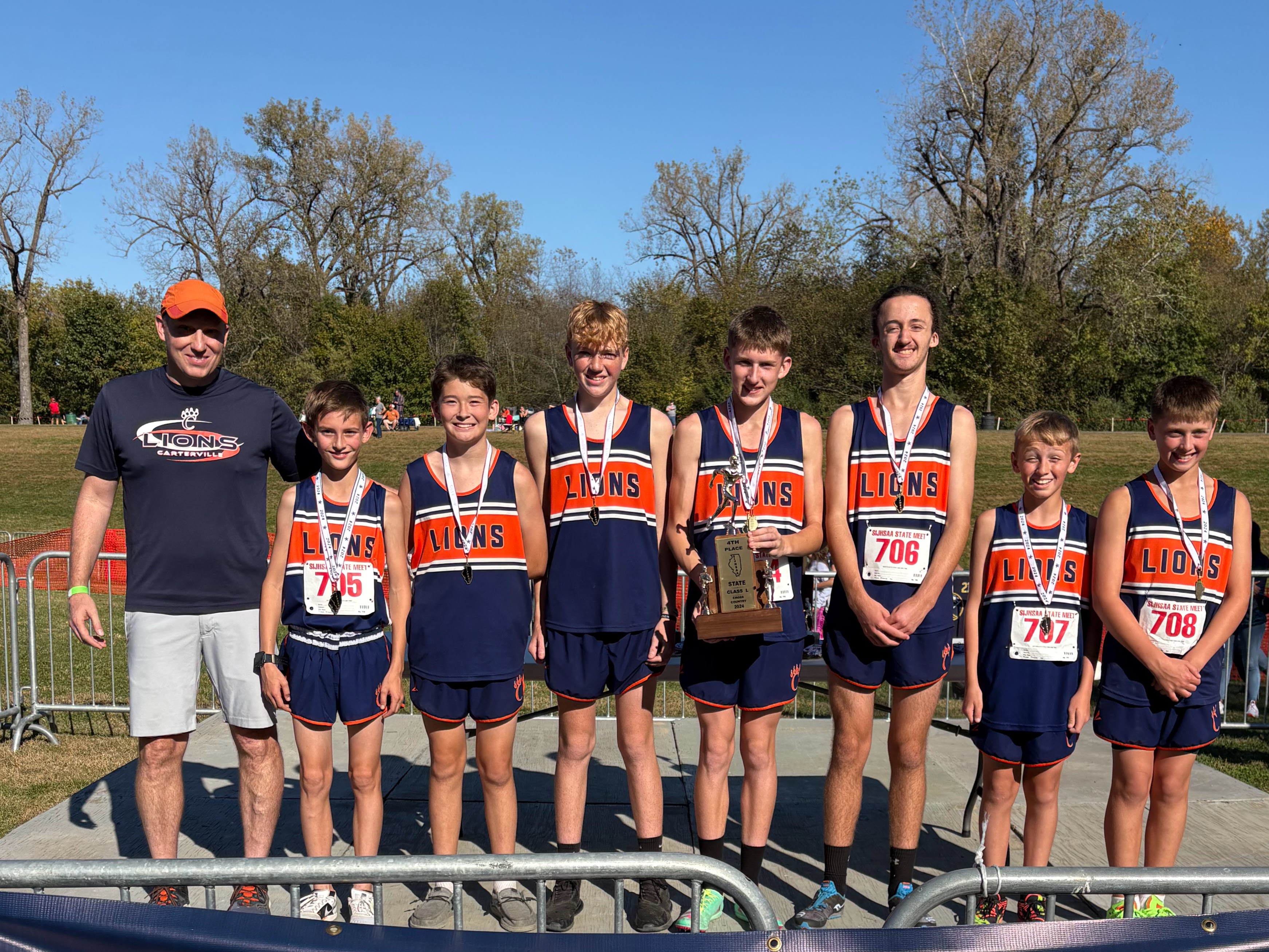 2024 SIJHSAA XC Class L State Boys 4th Carterville