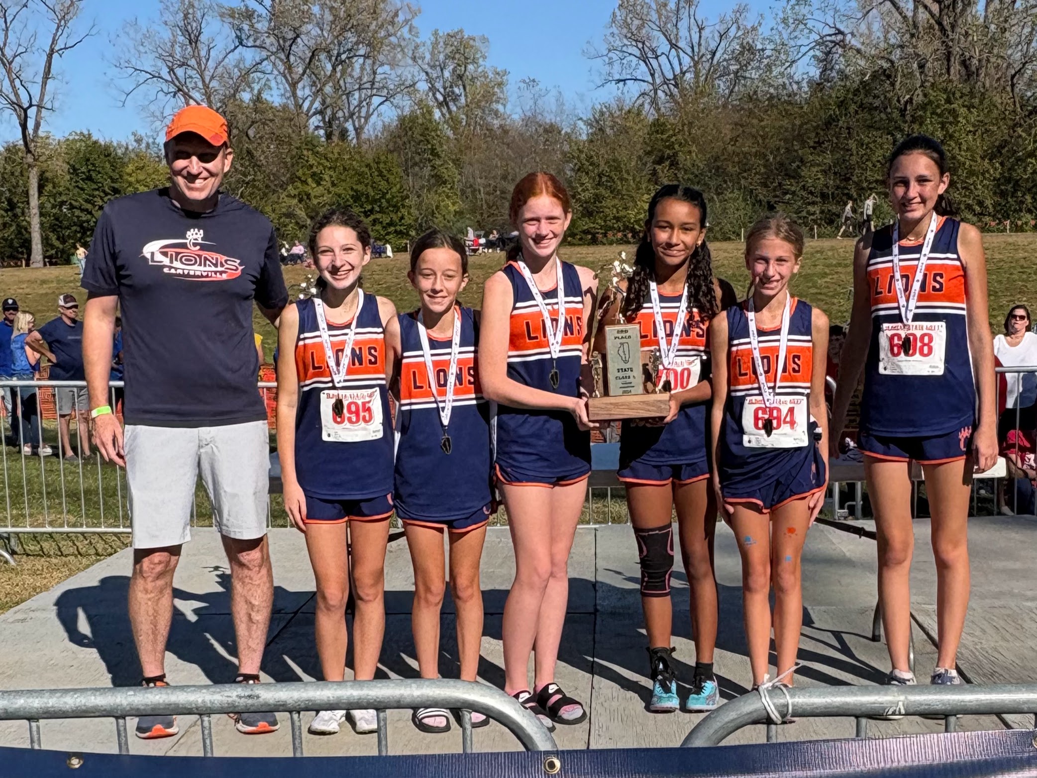 2024 SIJHSAA XC Class L State Girls 3rd Carterville