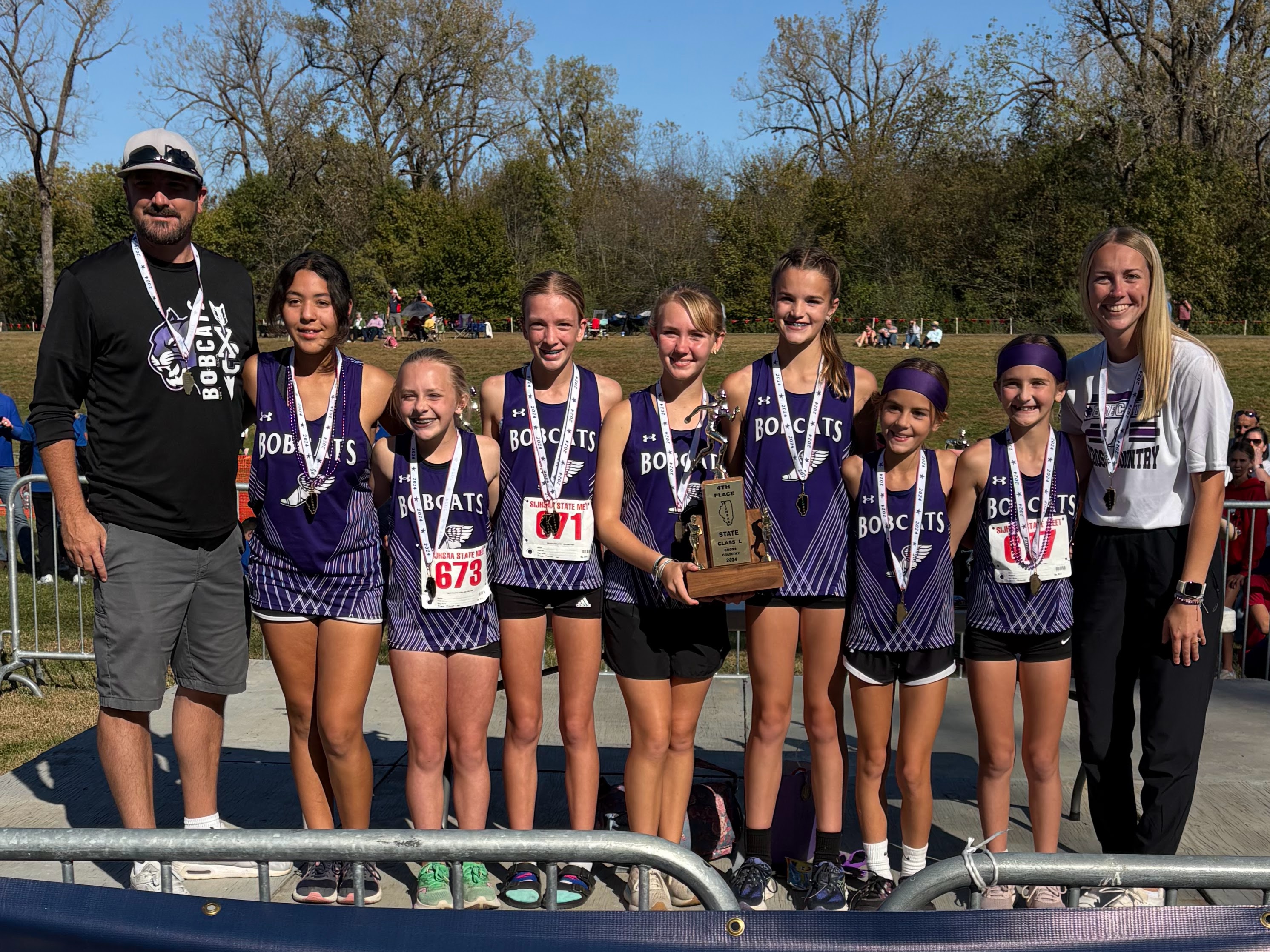 2024 SIJHSAA XC Class L State Girls 4th Breese