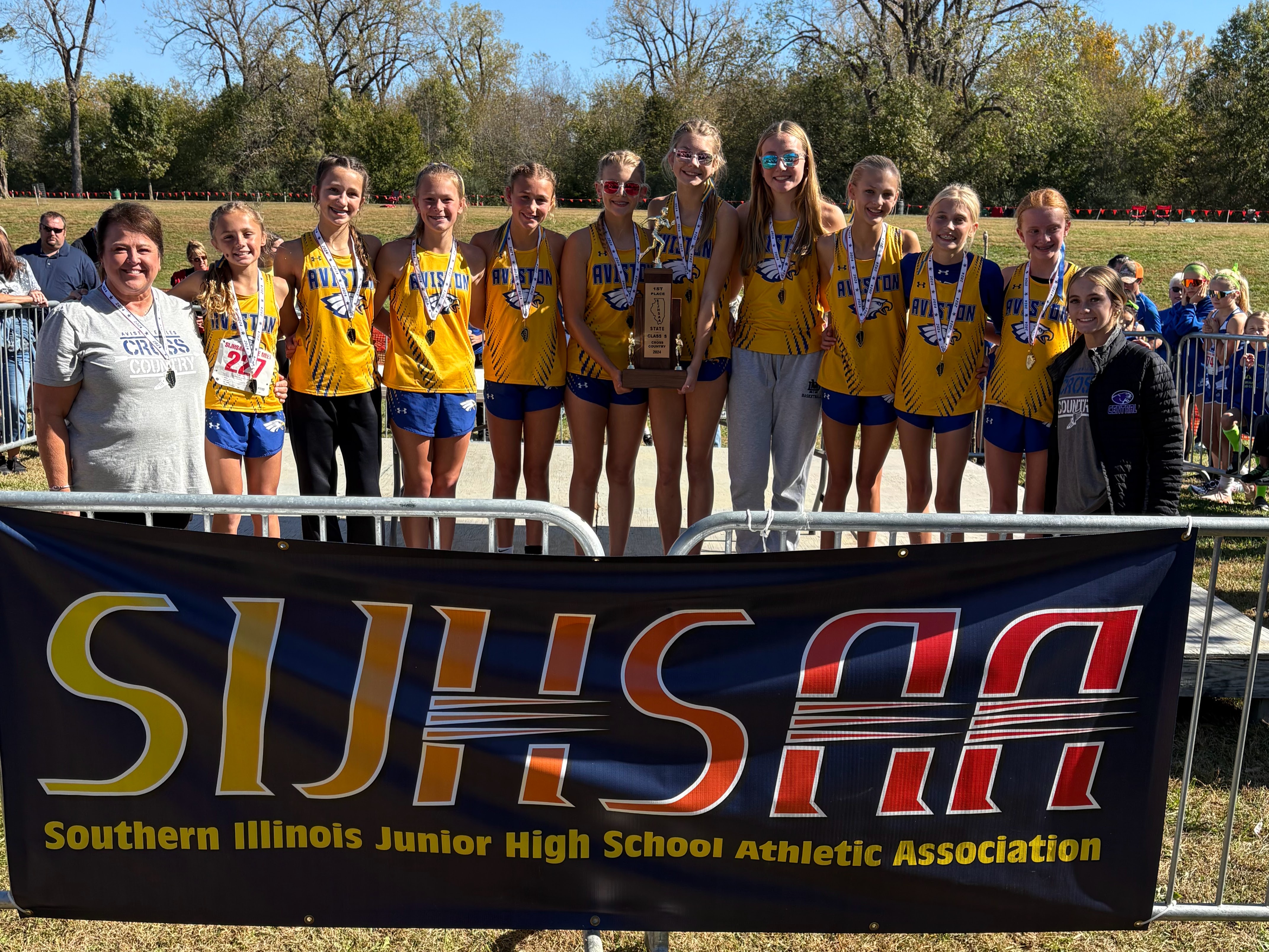 2024 SIJHSAA XC Class S State Girls 1st Aviston