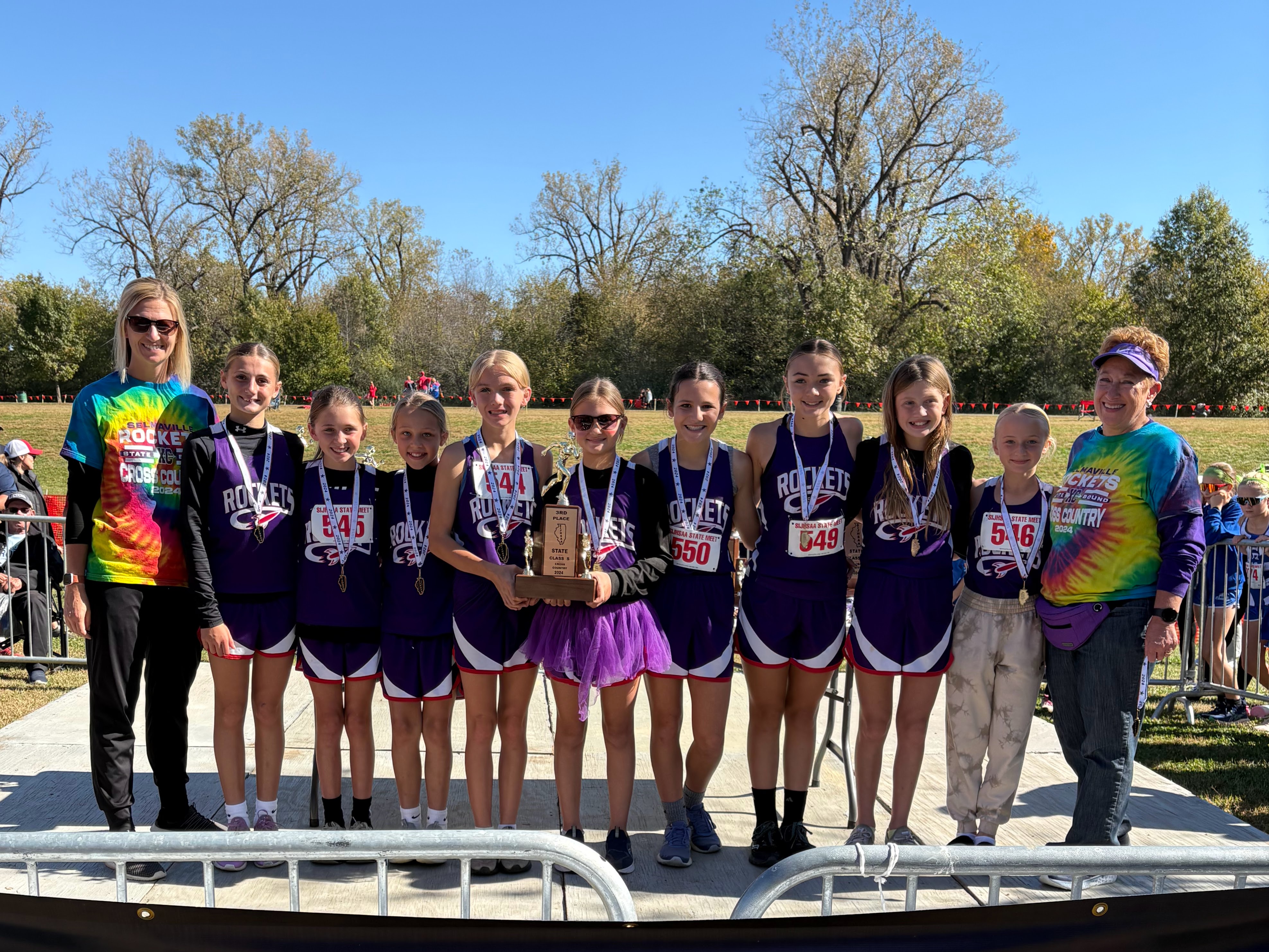 2024 SIJHSAA XC Class S State Girls 3rd Selmaville