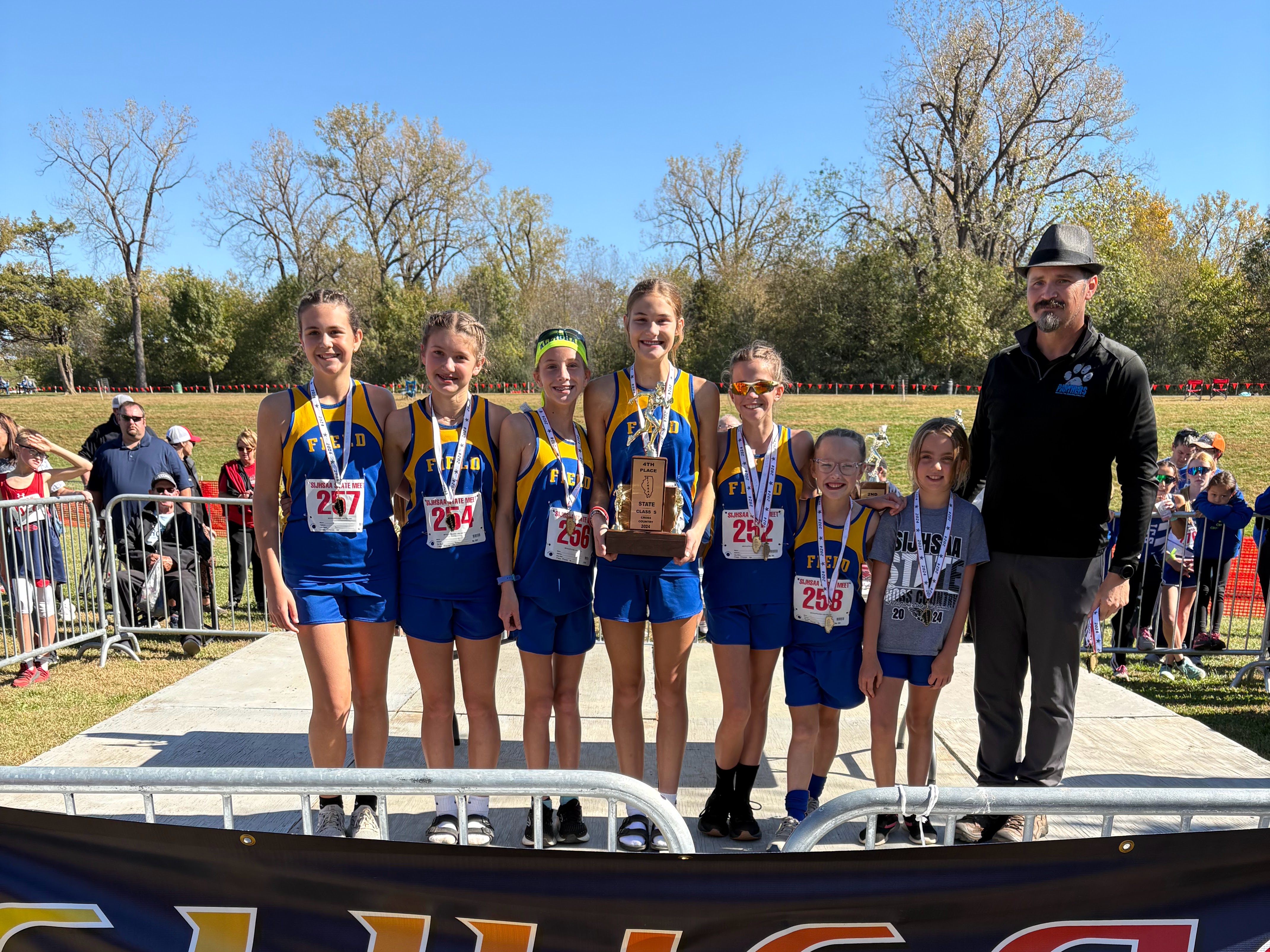 2024 SIJHSAA XC Class S State Girls 4th Field