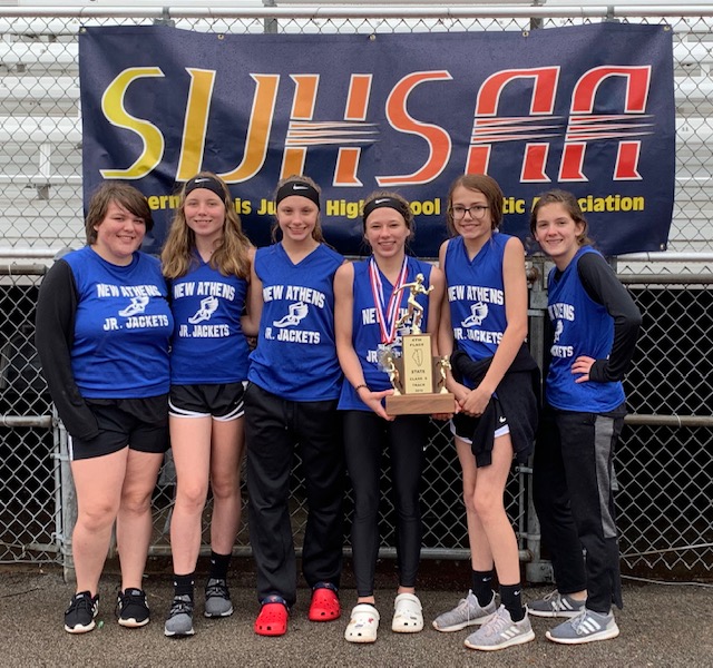 2019 SIJHSAA Class S Girls State Track 4th New Athens