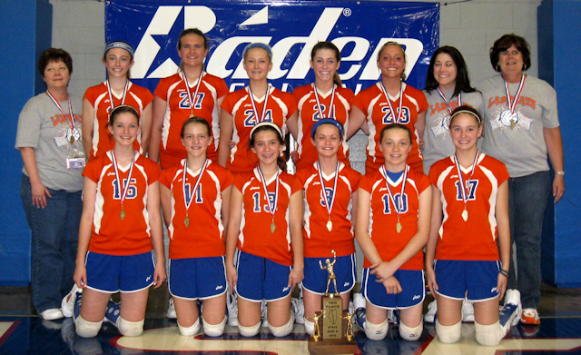 2012 - Class M Volleyball 3rd Place - Christopher
